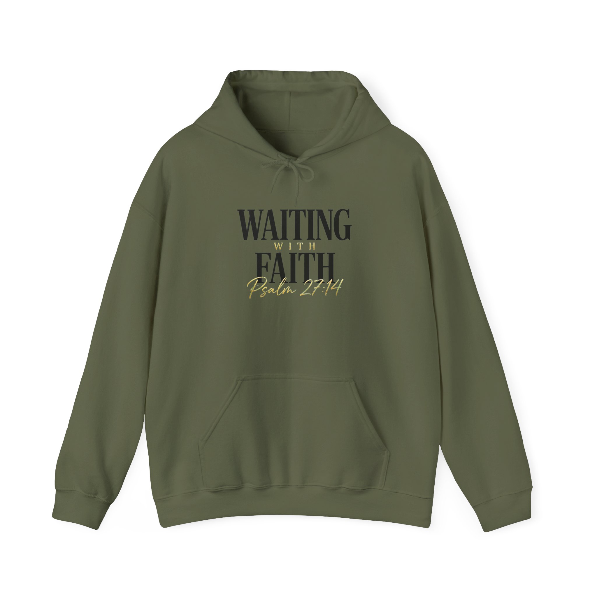 Waiting Psalm 27:14 Hoodie - Image 9