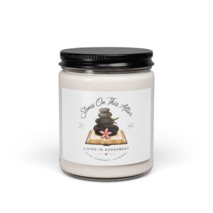 "Stones On This Altar" Soy Candle